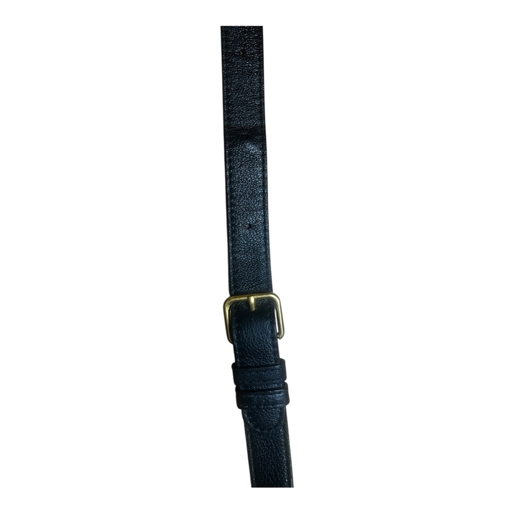 Marc Jacobs Natasha Crossbody Black Leather Gold Accents Purse Shoulder Bag - Picture 9 of 16